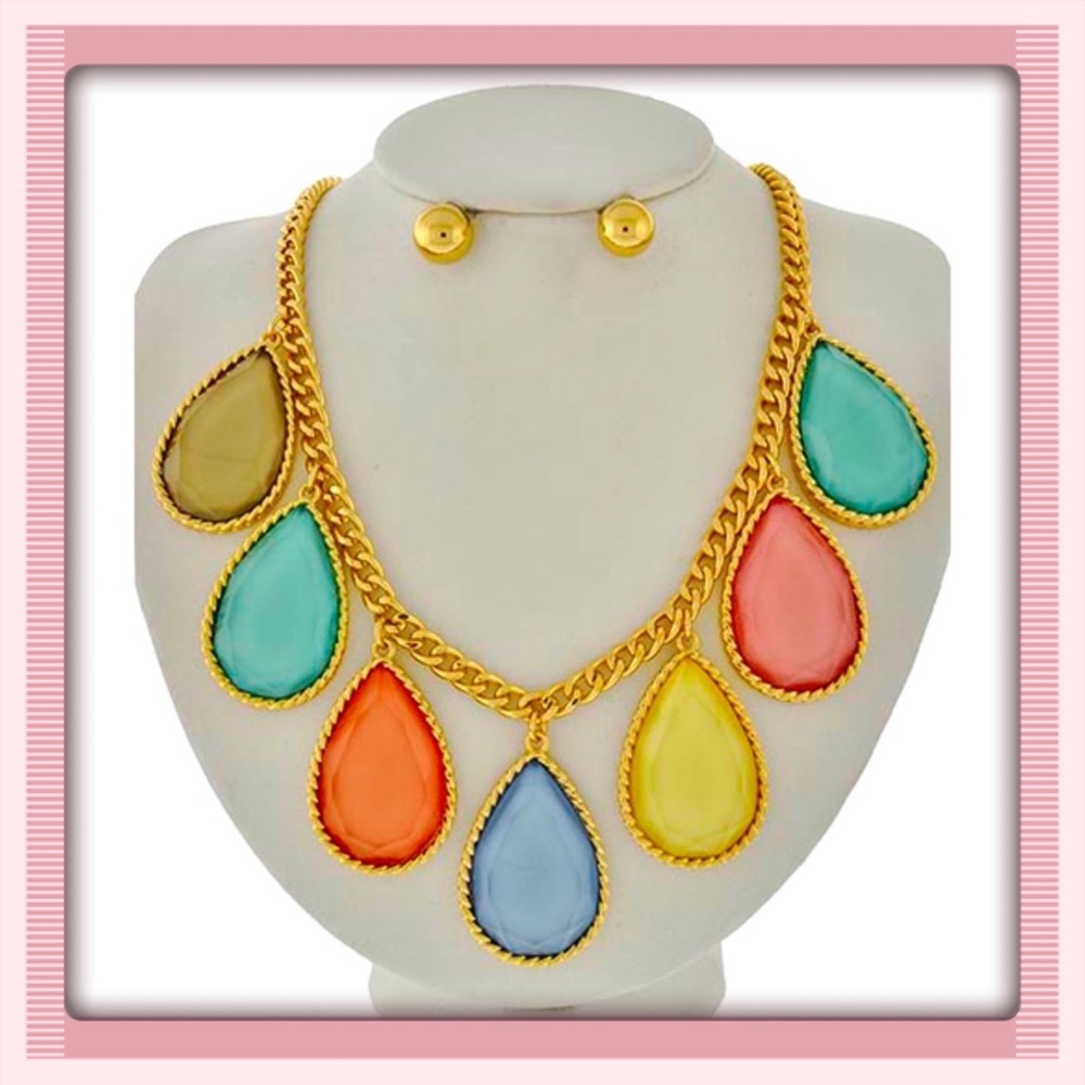 🪴Necklace Earring Set